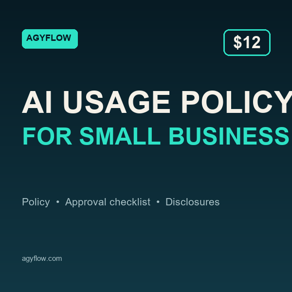 AI Usage Policy Pack cover